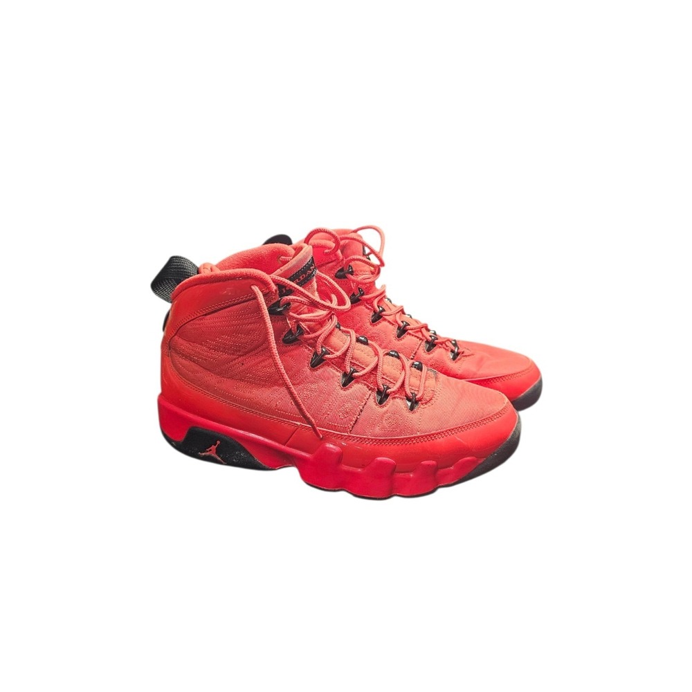 Air Jordan 9 Retro (GS) Chile Red 302359-600 Size 9 - Picture 4 of 9